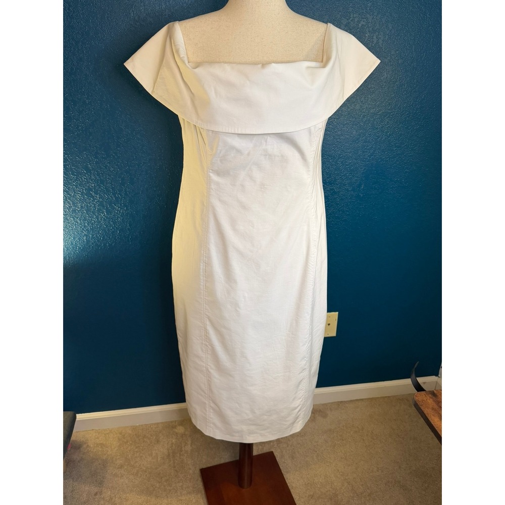 NWT BHLDN Ingrid Off-Shoulder Midi Dress | Anthropologie Bridal | Wedding | XL - Picture 4 of 12